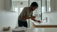 ストローで排水口の奥まで掃除する方法、詰まりの前に簡単ケア